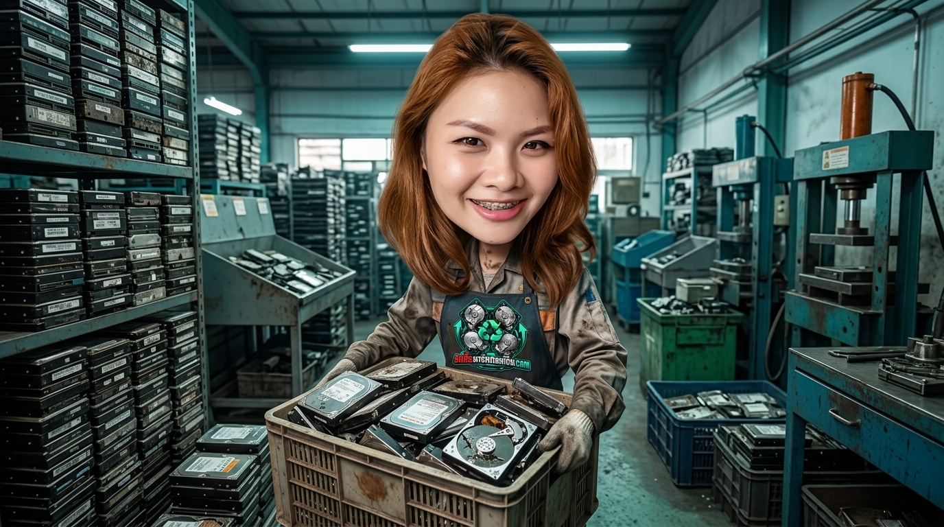 การปลดระวาง Enterprise Storage และฮาร์ดดิสก์จาก Server Room อย่างปลอดภัย