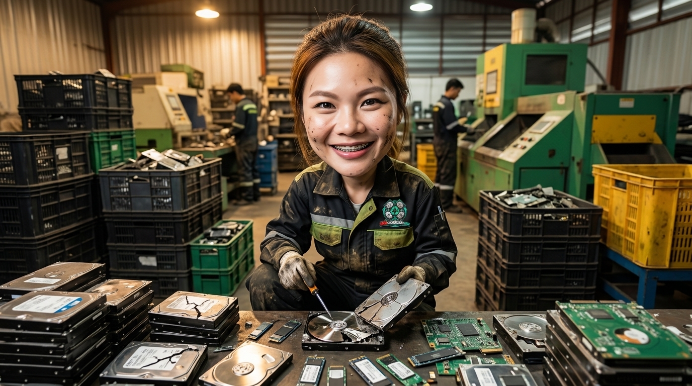 เทคนิคการทำ Data Sanitization และการจัดการข้อมูลบน HDD และ SSD เสียอย่างปลอดภัย