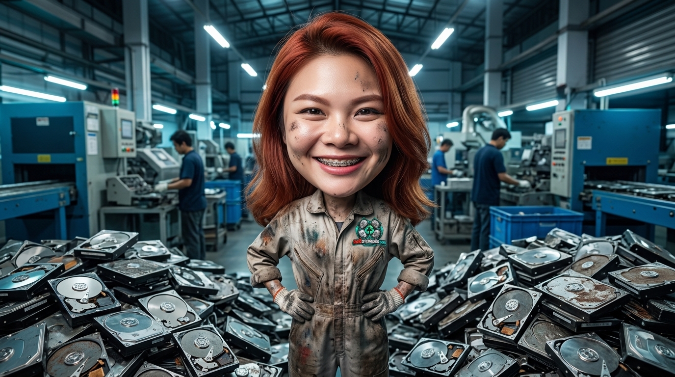 การจัดการข้อมูลลับบนฮาร์ดดิสก์เสียและ SSD ก่อนส่งต่อร้านรับซื้อ