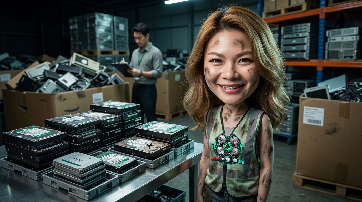 เช็กลิสต์การจัดเตรียมฮาร์ดดิสก์เสียและอุปกรณ์จัดเก็บข้อมูลสำหรับองค์กรก่อนส่งมอบ